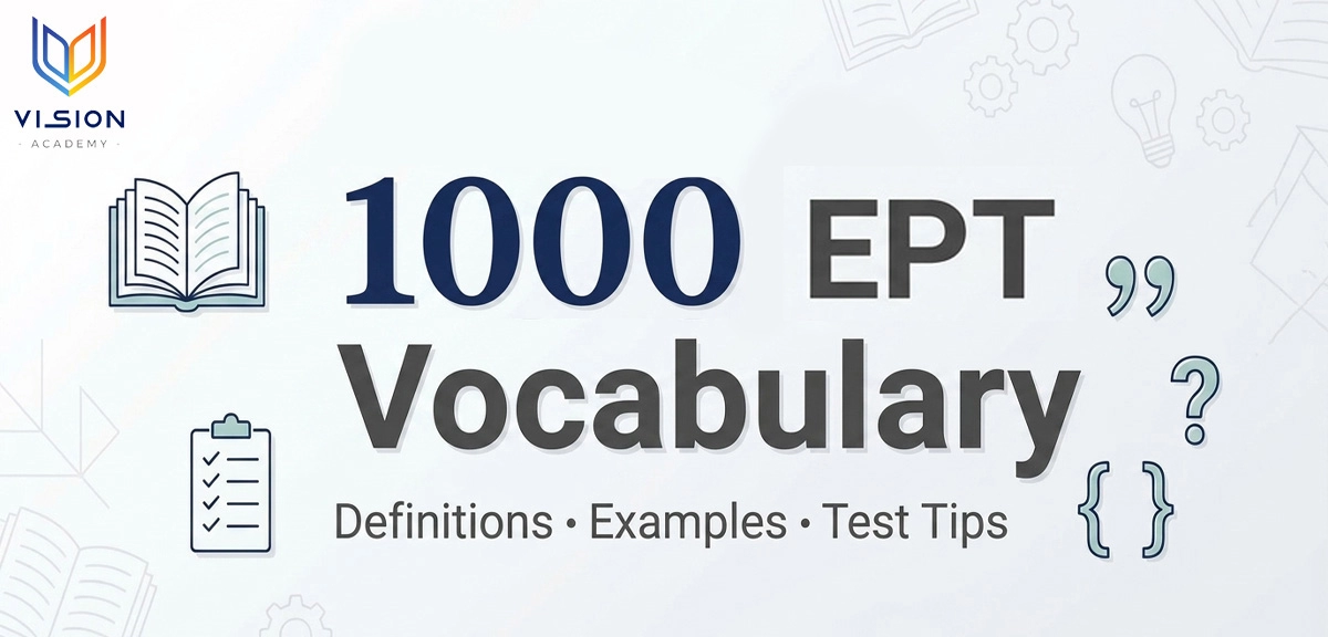 1000 لغت پرتکرار آزمون EPT با معنی فارسی